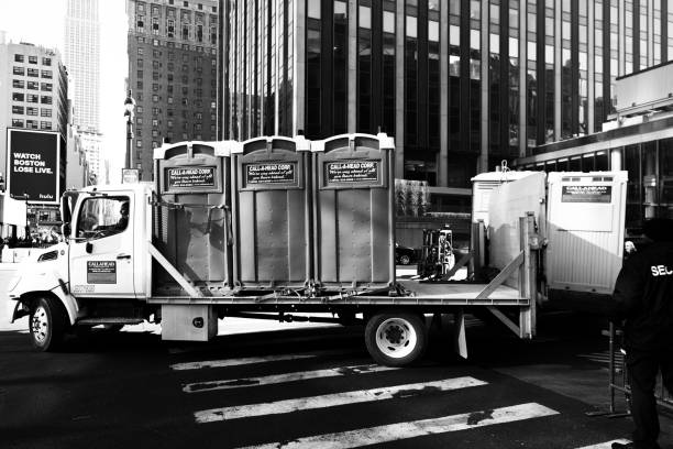 Porta potty delivery and setup in Fairport, NY